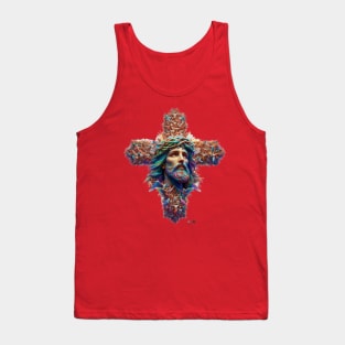 Cross of Angels and Faith by focusln Tank Top